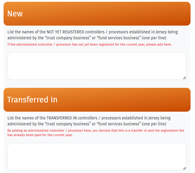Add New Administered